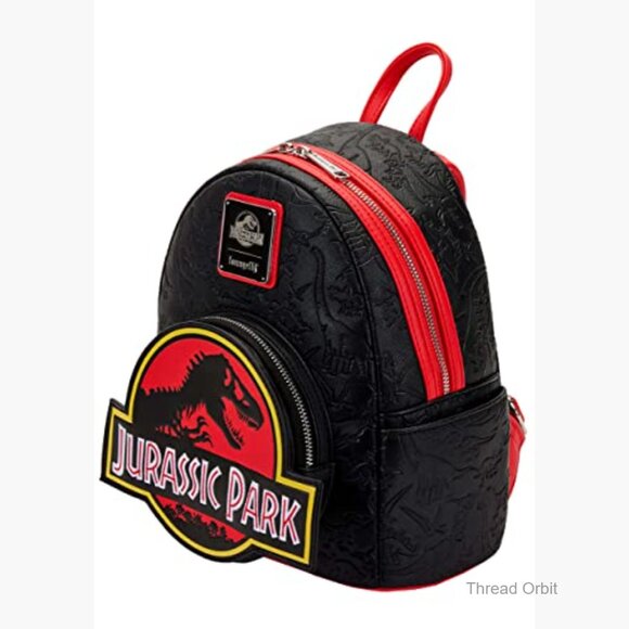 Faux Leather Mini Backpack with Double Straps, Water Resistant Daypack main image 5